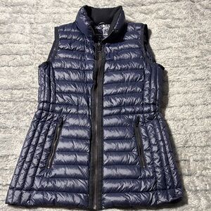 Michael Kors Packable Navy Down Filled Vest XS